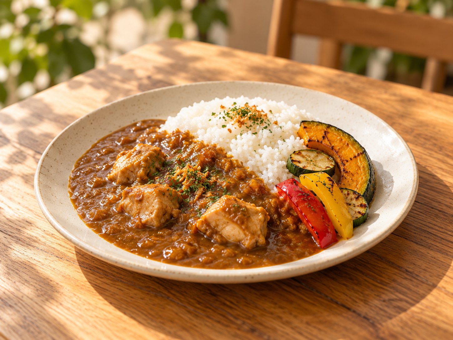 チキンと野菜のカフェカレー